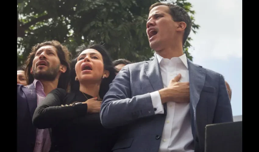  Juan Guaidó.