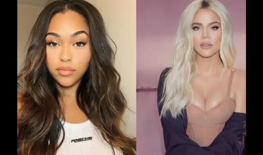 Jordy Woods y Khloé Kardashian.
