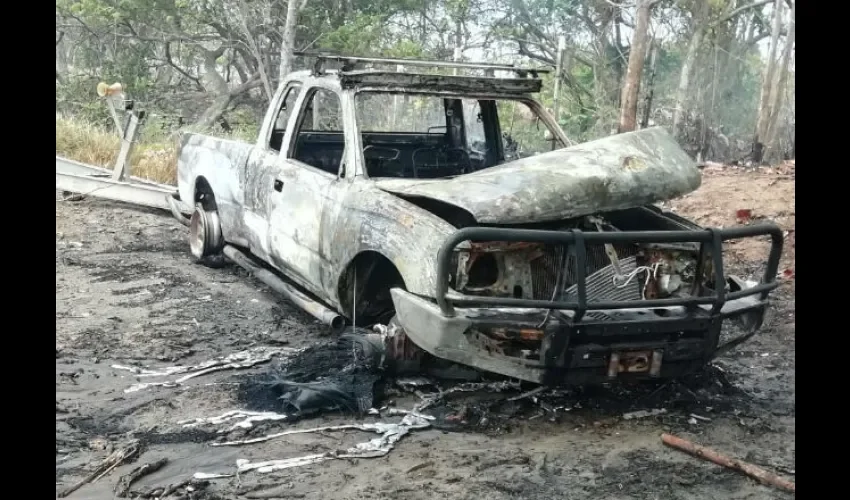 Foto ilustrativa del área del accidente. 