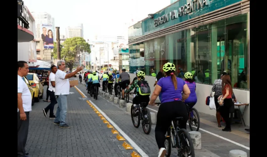 Foto ilustrativa del recorrido en bicicleta.