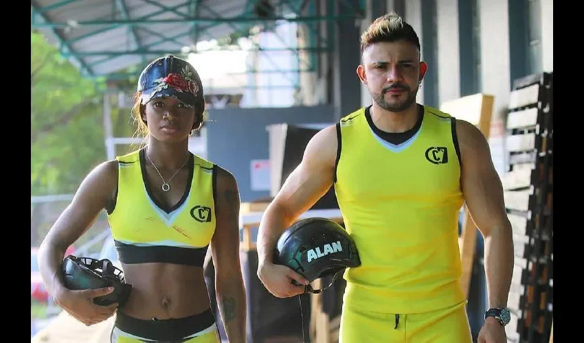 Yoani Ben y Alan Hernández.