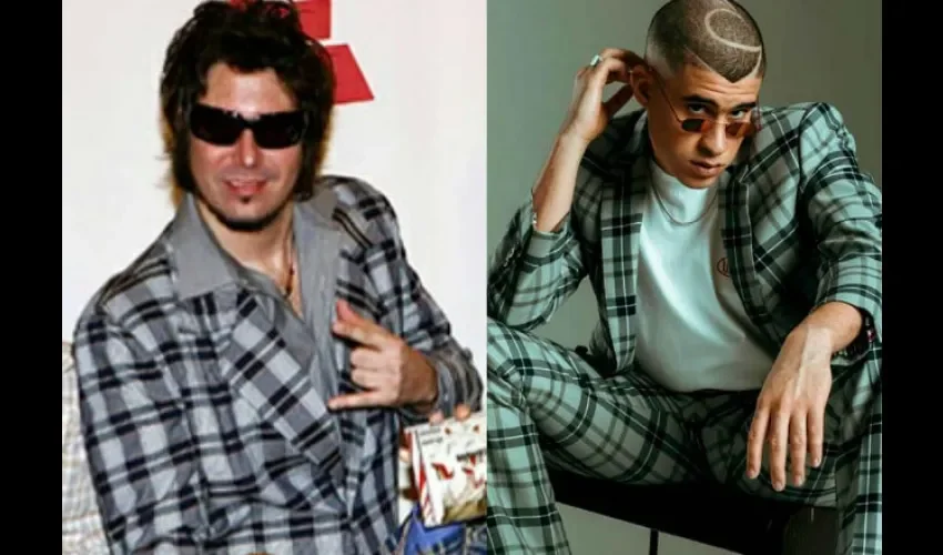 Emilio Regueira y Bad Bunny.