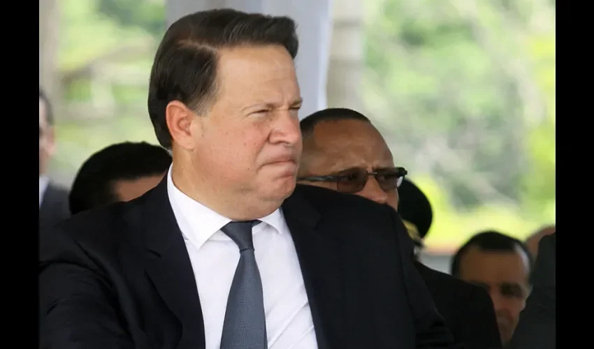 Foto ilustrativa del mandatario Juan Carlos Varela. 