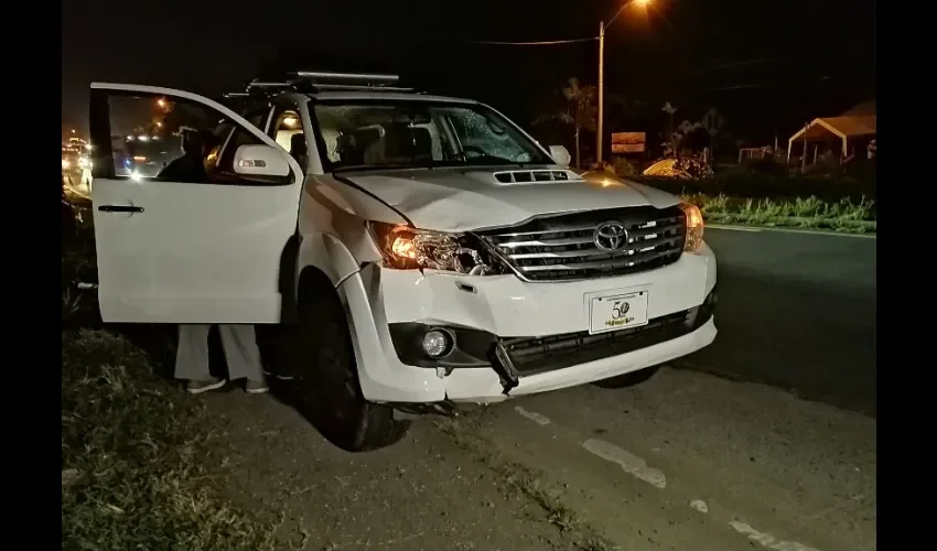 Foto ilustrativa del área del accidente. 