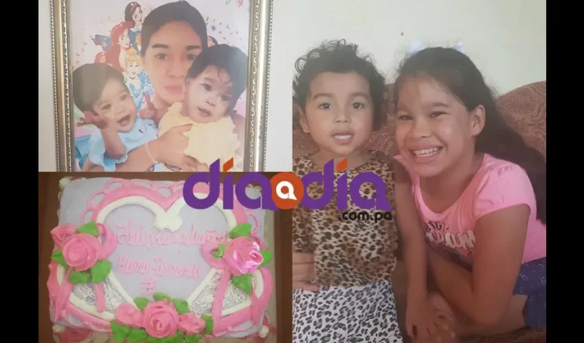 Aquí Hanna Yanneth junto a su hermanita Dara Yineth de tres años, son unas grandes amigas. Fotos: Didier Hernán Gil