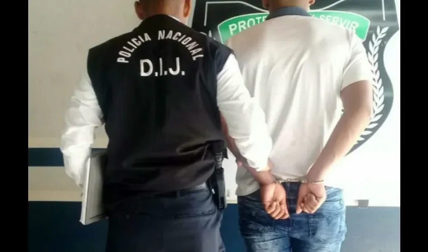 Foto ilustrativa del detenido. 