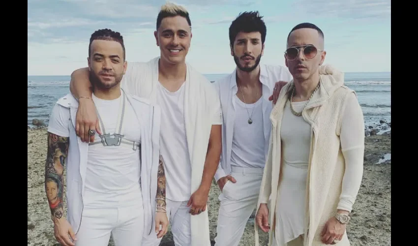 La filmación fue ayer en una playa de la localidad. Foto: Instagram