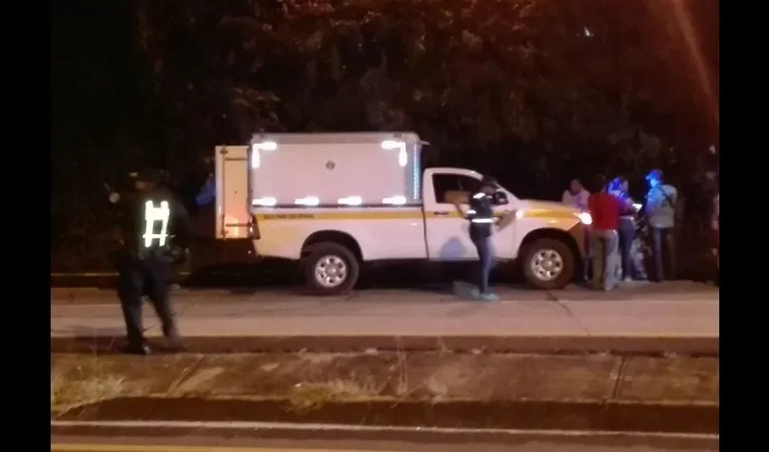 Accidente de tránsito. 