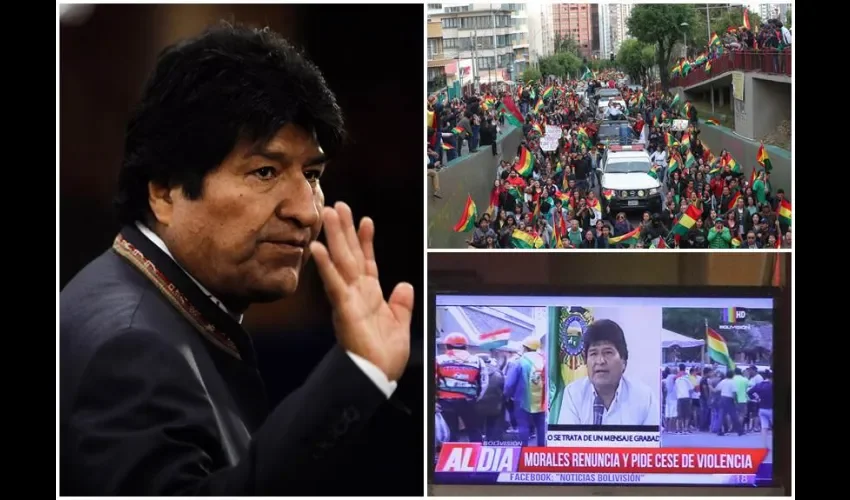 Evo Morales. 