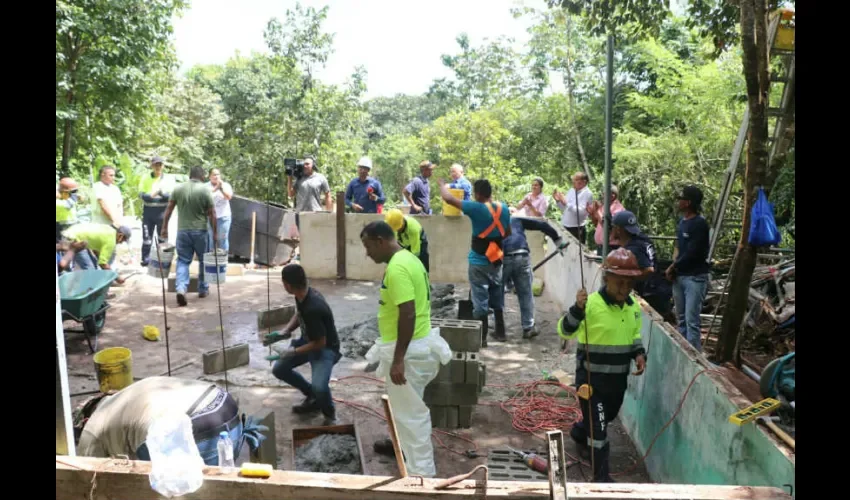 Foto ilustrativa de los trabajos realizados en la vivienda. 