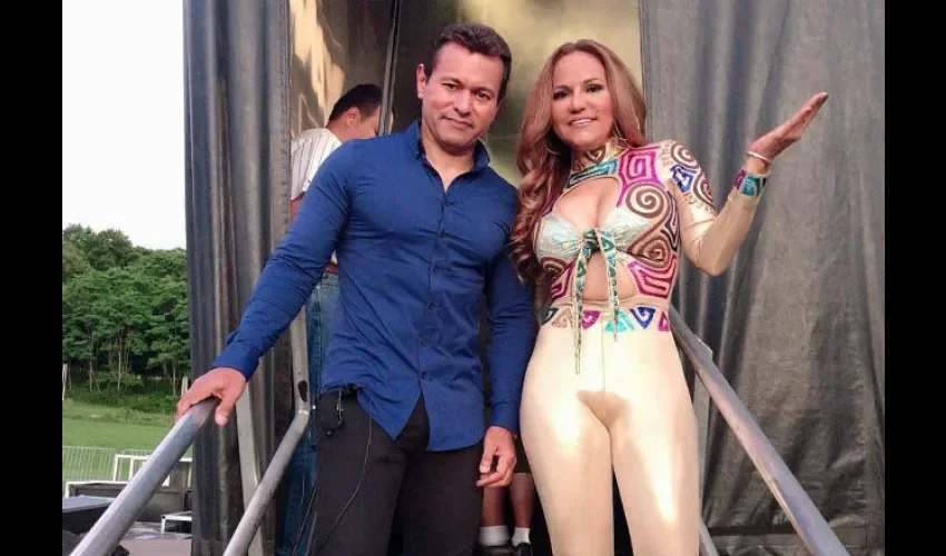 Samy y Sandra Sandoval. Foto: Instagram