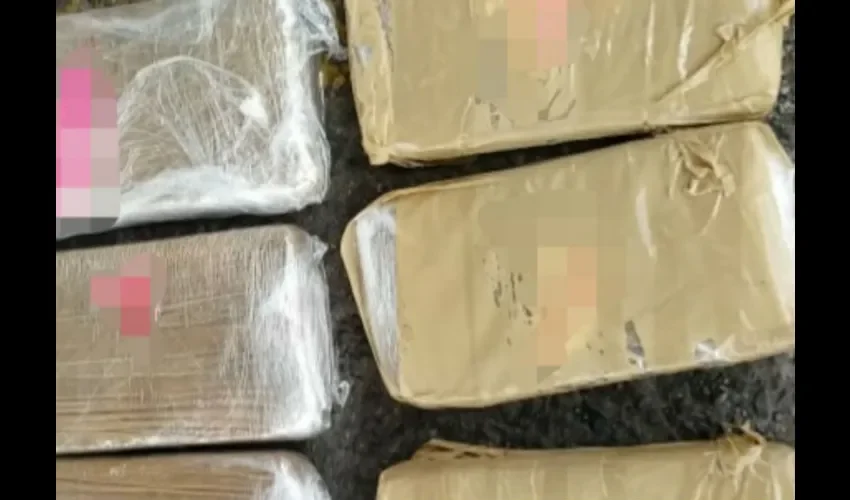 Foto ilustrativa de las drogas decomisadas. 