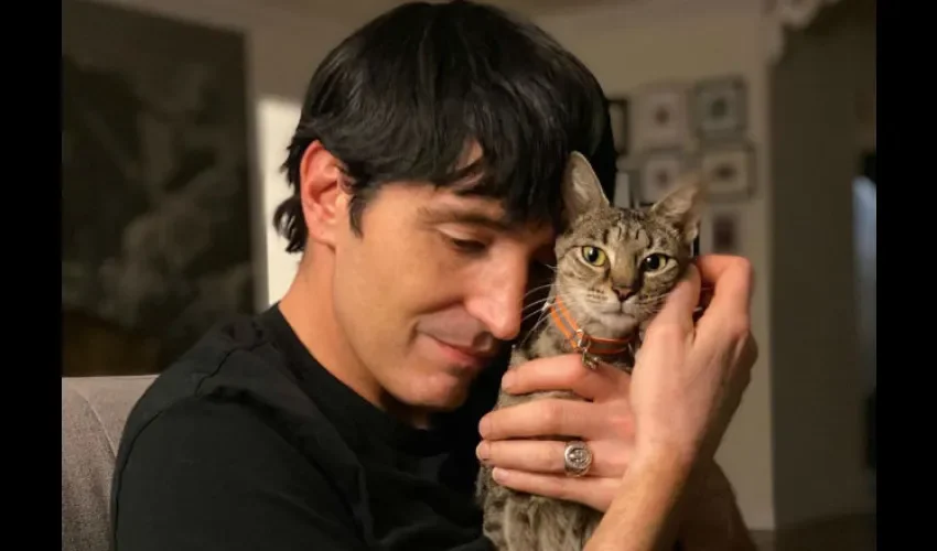 Bautizó a su gatito como 'Chicle'. Foto: Instagram