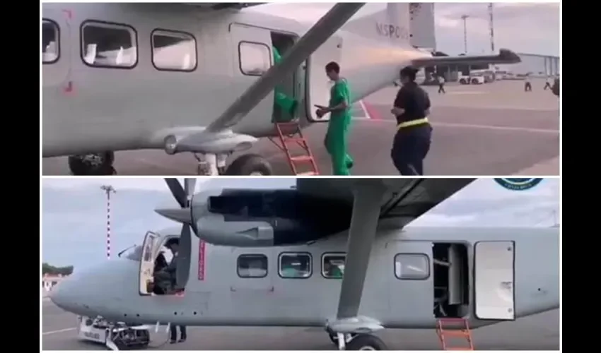 Vuelo Humanitario. 