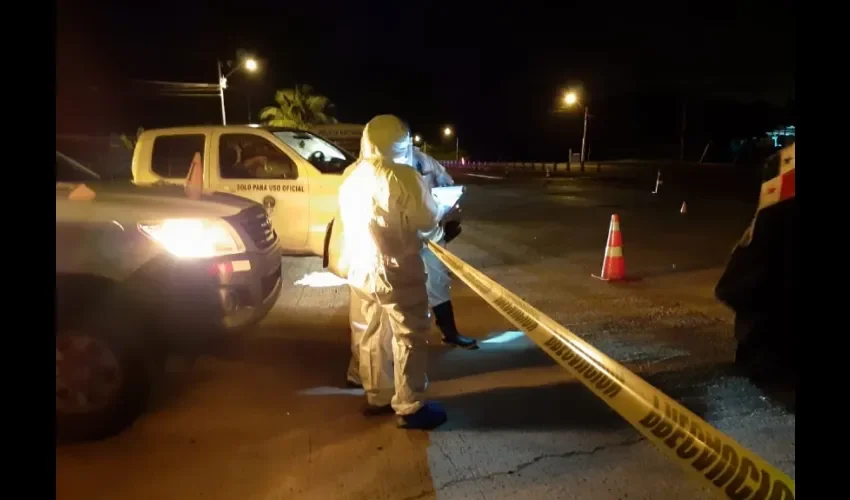 Foto ilustrativa del accidente. 