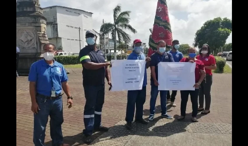 Foto ilustrativa de las protestas. 