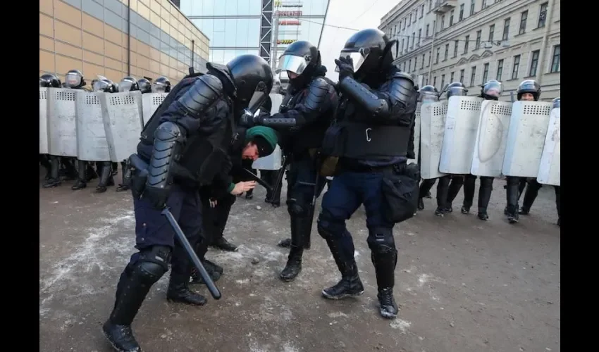 Foto ilustrativa de las unidades de la policía. 