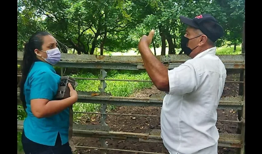 Autoridades se mantienen alerta en las fincas. 