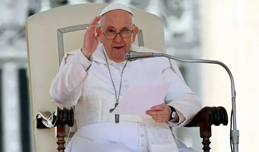 Imagen del papa este miércoles. EFE/EPA/Riccardo Antimiani