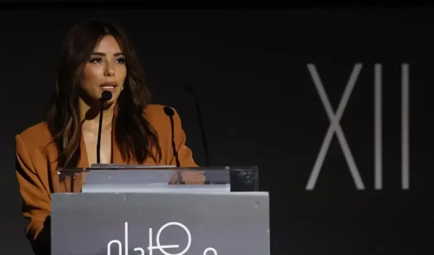 La actriz Eva Longoria, que recibirá mañana domingo el Premio Platino de Honor. EFE/JJ Guillén