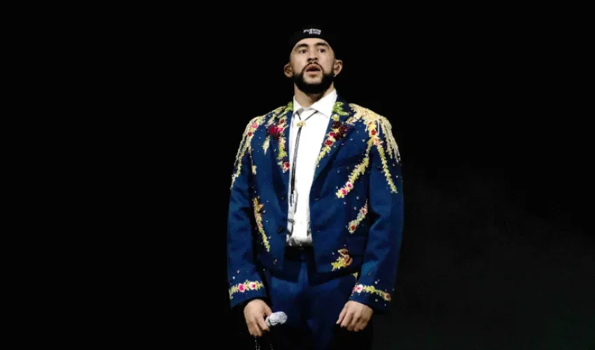 Fotografía de archivo fechada el 07 de junio de 2024 del cantante Bad Bunny. EFE/Enid M. Salgado Mercado