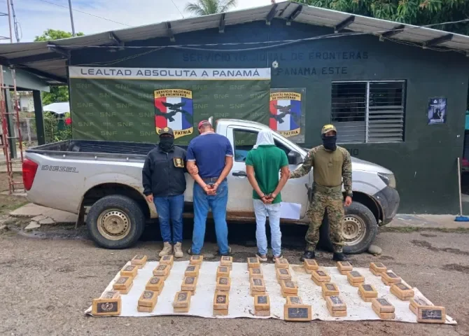  Detectan vehículo que transportaba ñame y escondía supuesta droga en Chepo 