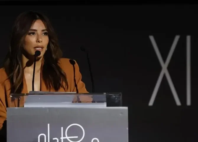  La actriz Eva Longoria, que recibirá mañana domingo el Premio Platino de Honor. EFE/JJ Guillén 