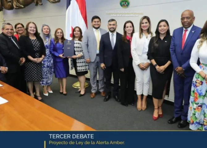  Asamblea Nacional aprueba Ley 215 que fortalece el Sistema de Alerta Amber para menores desaparecidos 