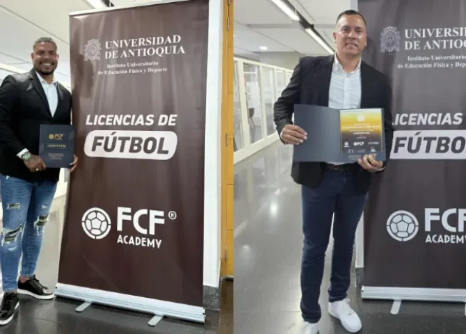 Román Torres y Blas Pérez culminan con éxito curso de licencias de entrenador de la CONMEBOL 