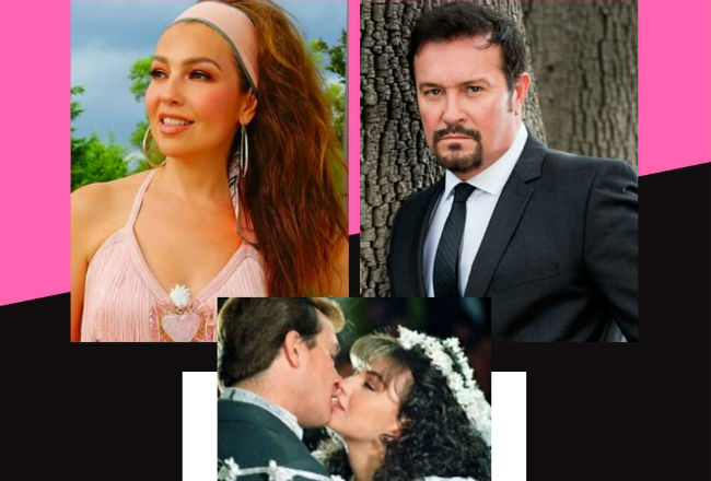 A Arturo Peniche le daba asco besar a Thalía durante rodaje de telenovela. ...