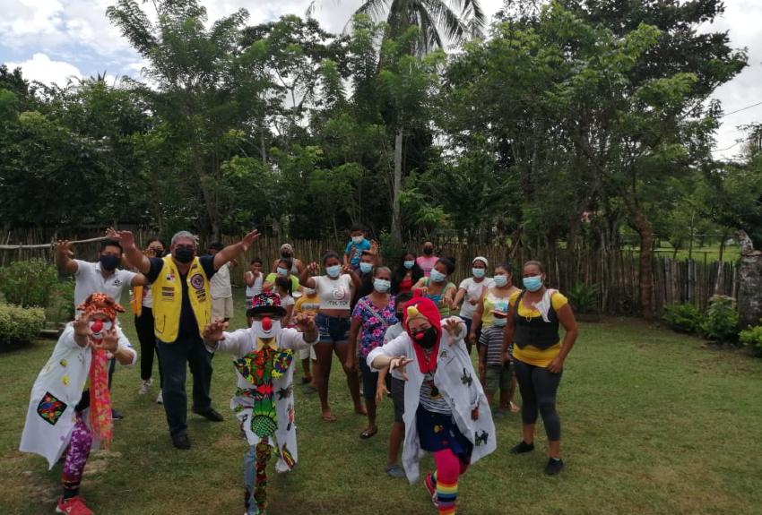 Reinó la solidaridad en La Conga, quedaron agradecidos con la visita - Vimarsana News
