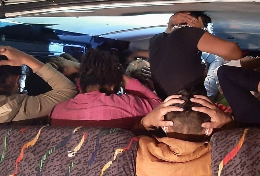 Seis personas aprehendidas y 26 nicas retenidos deja 'Operación Caminante' en Chiriquí 
