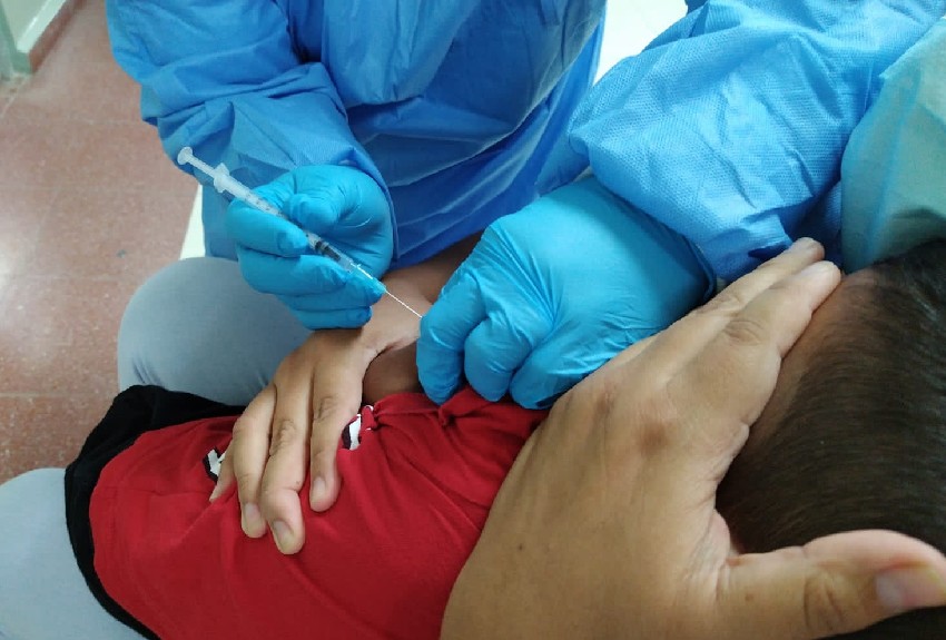 Más de mil dosis de vacunas pediátricas contra el Covid-19 se han aplicado en Chiriquí  