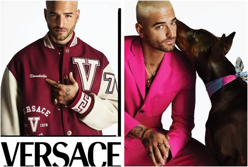 Maluma es la nueva cara de la campaña primavera-verano de Versace 