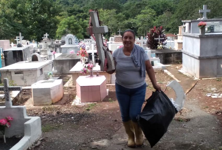 Comité del Cementerio de Lídice realiza jornada de limpieza, pero necesitan del apoyo del pueblo 