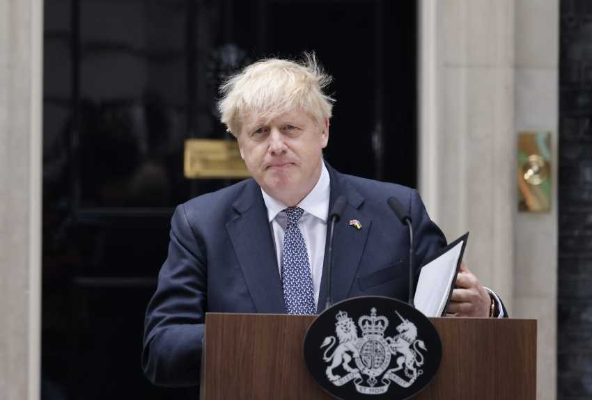 Boris Johnson anuncia su dimisión como primer ministro británico 