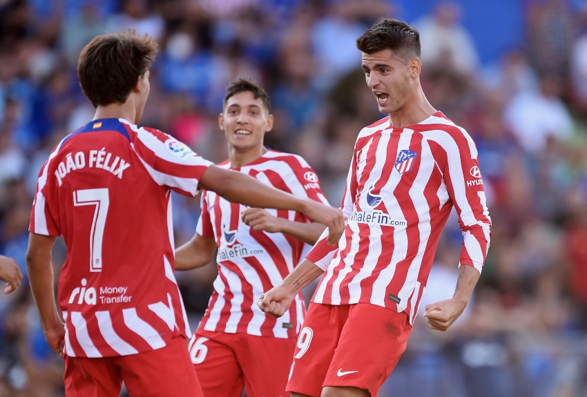 Álvaro Morata lidera la victoria del Atlético de Madrid sobre el Getafe 