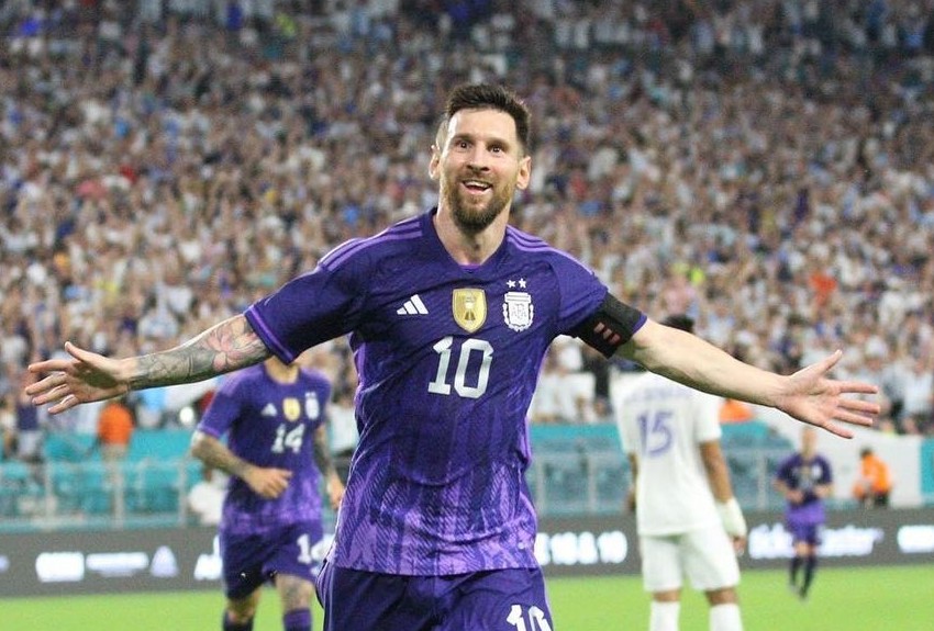 Cuando Messi sonríe, Argentina se ilumina 