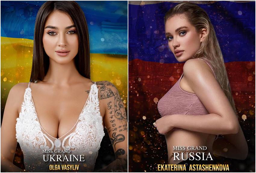 Miss ucraniana protesta por compartir habitación con la rusa en Miss Grand 