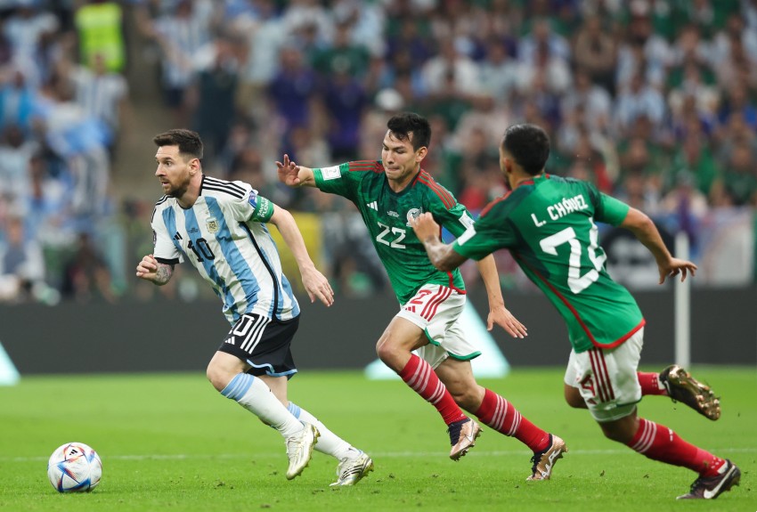 Argentina logra victoria ante México con un marcador 2-0 