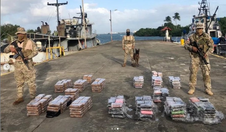 Un alemán y dos colombianos capturados en velero cargado de cocaína en Panamá 
