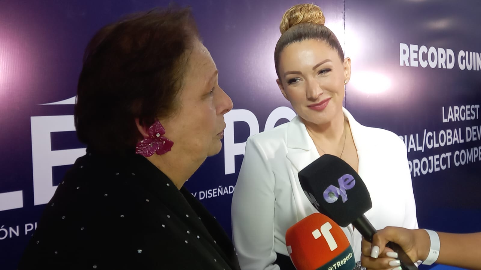 ¡Lo hizo otra vez! Erika Ender recibe el Record Guinness por su proyecto Talenpro  