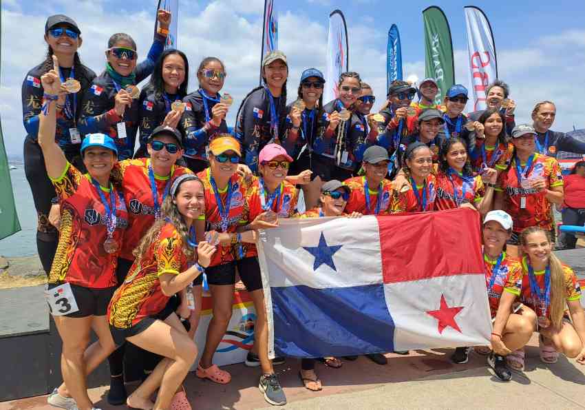 Panamá cumple exitosamente con el Campeonato Panamericano de Clubes de Botes de Dragón 