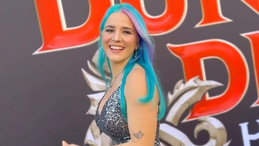Diana Monster lo dio todo en la 'red carpet' de 'Dungeons & Dragons: Honor Among Thieves' 