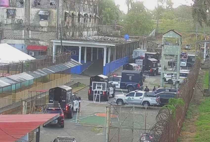 Entraron al pabellón 6 de la cárcel de Colón y encontraron de todo un poco 