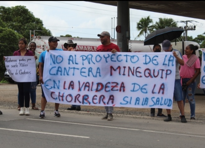 Rechazan apertura de nueva cantera en Panamá Oeste 