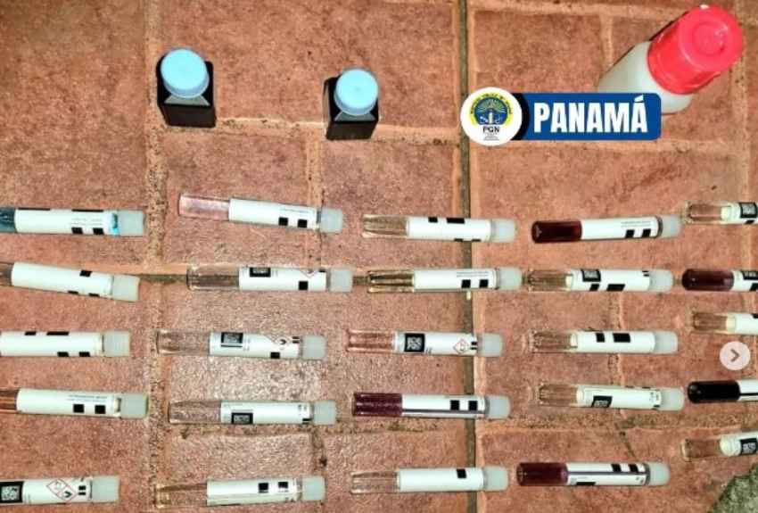 ¡Estaban bien surtidos! Tenían armas y ampollas del fentanilo extraviado de la CSS 