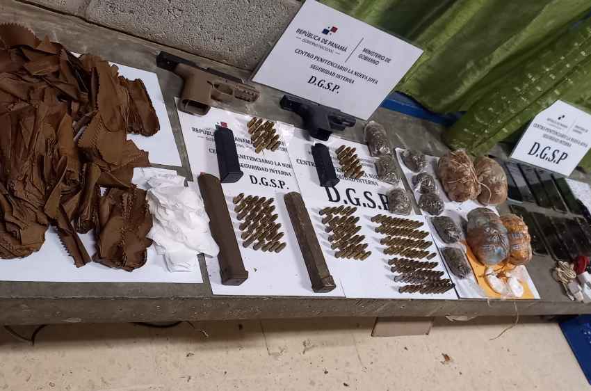 ¡Burlaron la seguridad! Decomisan armas de fuego en La Nueva Joya 