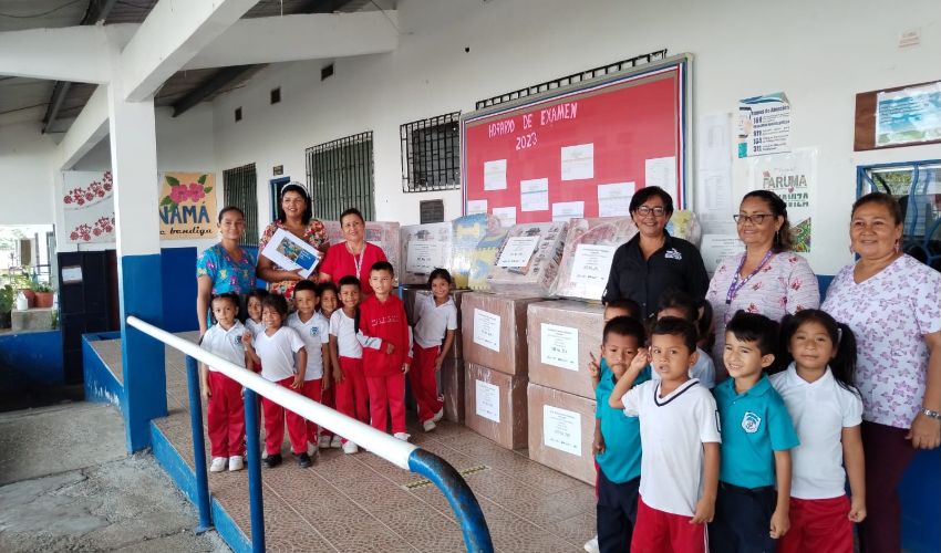 Distribuyen recursos de aula para la metodología High Scope en Educación Inicial  