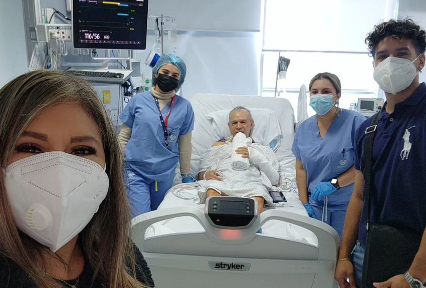 ¡En recuperación! Susan Castillo contó que a su Borisín le pusieron 2 'bypass' en el corazón 
